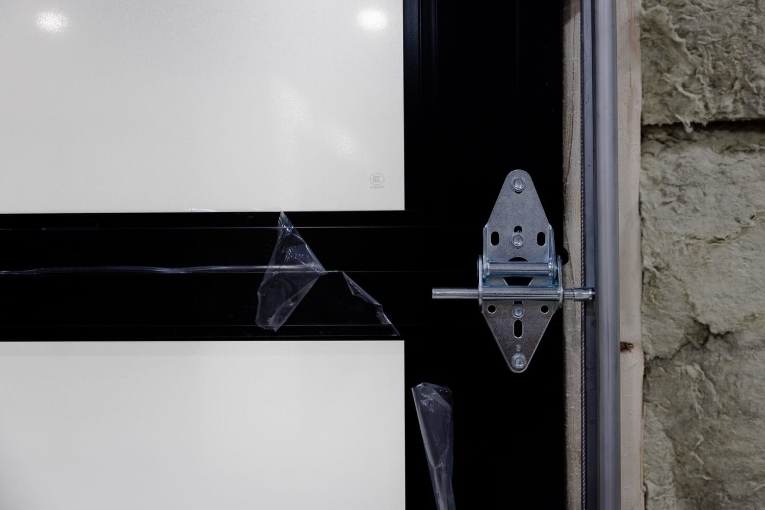 Framed Garage Door - Frost - Modern Aesthetic