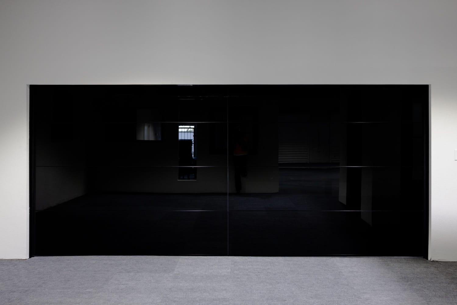 Frameless Garage Door - Dark - Frameless Design