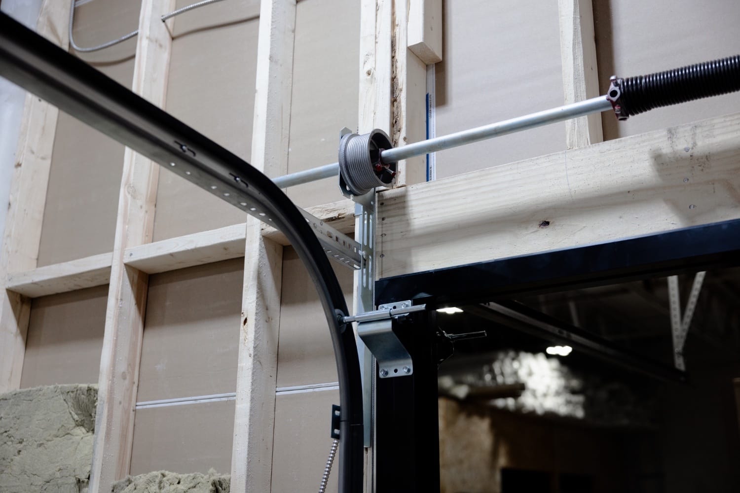 Frameless Garage Door - Dark - Premium Quality